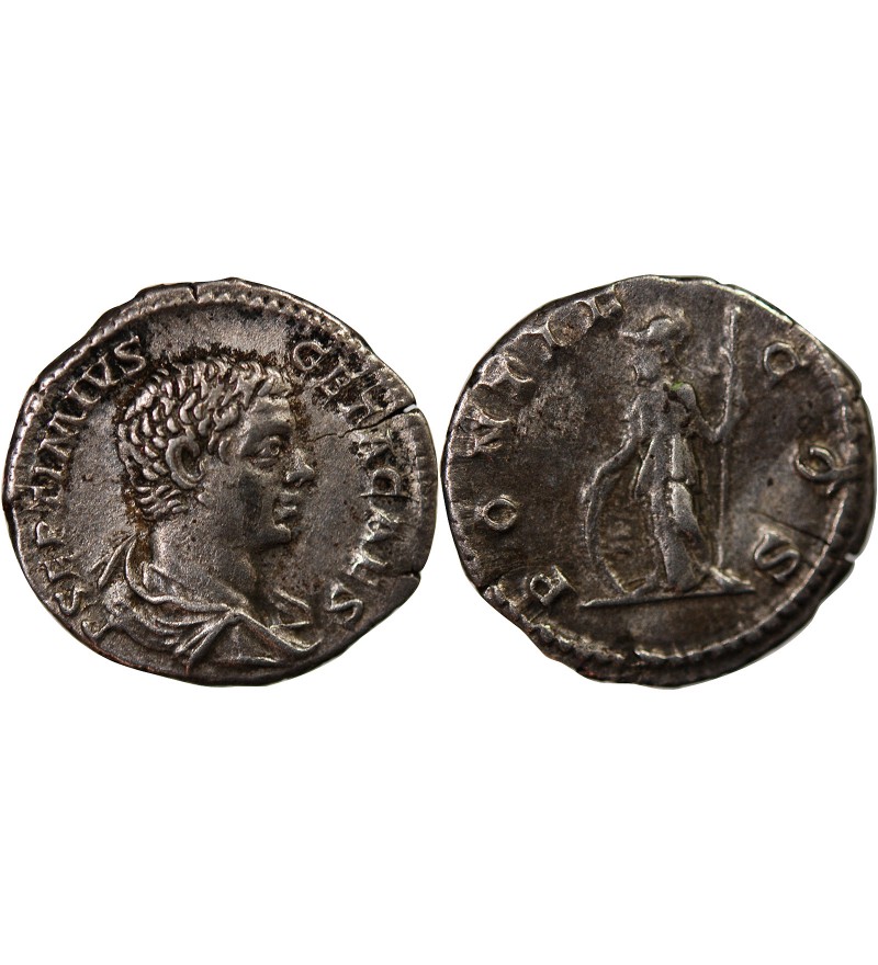 GETA - DENIER ARGENT 207 ROME