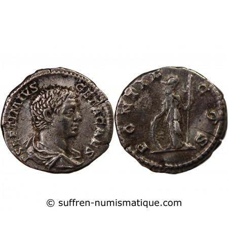 GETA - DENIER ARGENT 207 ROME