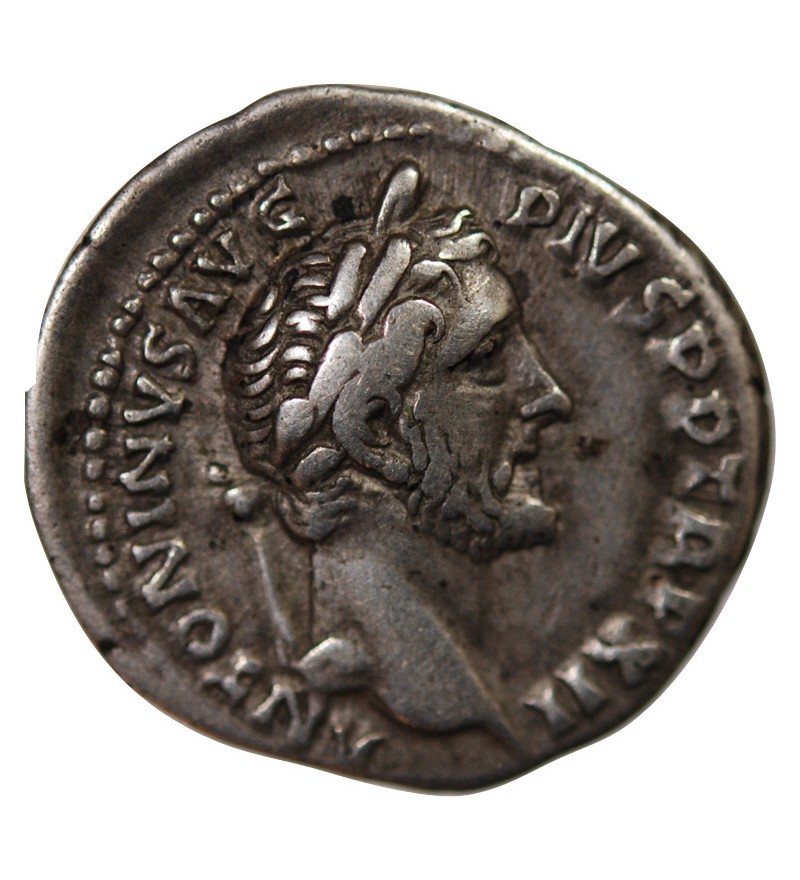 ANTONIN LE PIEUX - DENIER ARGENT 148 ROME