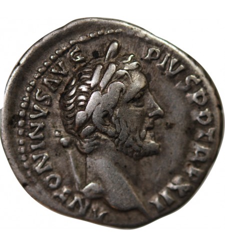 ANTONIN LE PIEUX - DENIER ARGENT 148 ROME