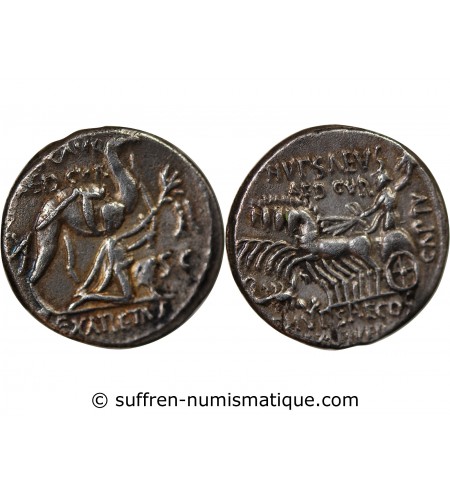 AEMILIA - DENIER ARGENT 58 AV JC ROME