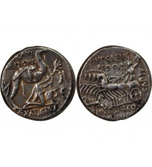 AEMILIA - DENIER ARGENT 58 AV JC ROME 2