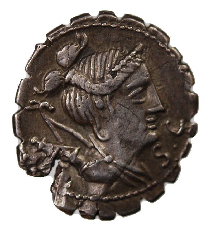 CLAUDIA - DENIER ARGENT 79 AV JC ROME