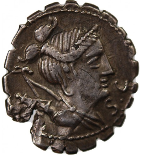 CLAUDIA - DENIER ARGENT 79 AV JC ROME