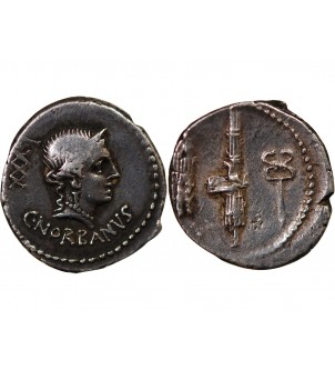 NORBANA - DENIER ARGENT 83 AV JC ROME 2