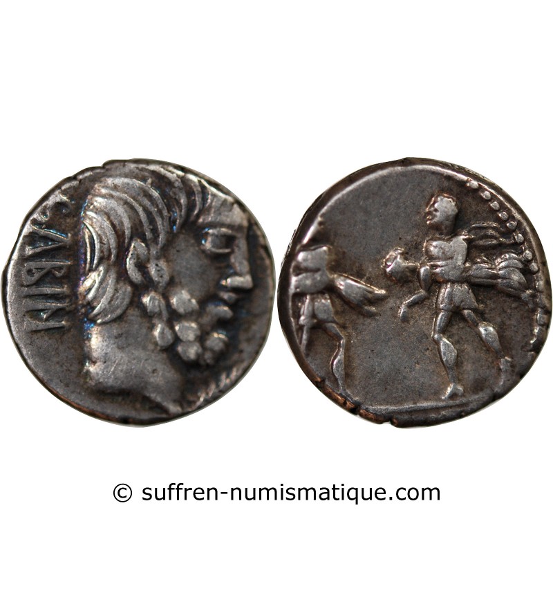 TITURIA - DENIER ARGENT 89 AV JC ROME