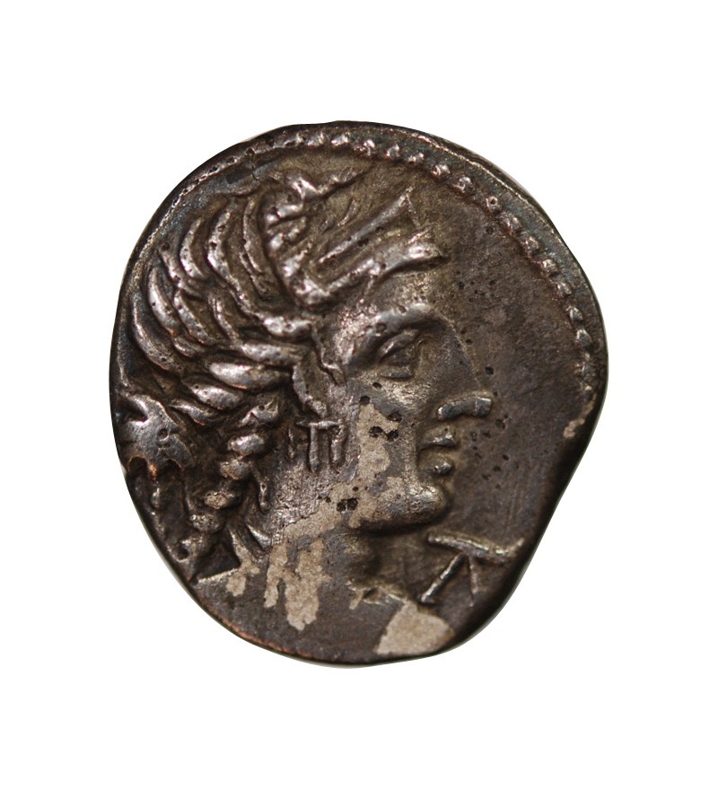 MARSEILLE, MASSALIA - DRACHME LÉGÈRE FOURRÉE - c.124 / 49 AV JC