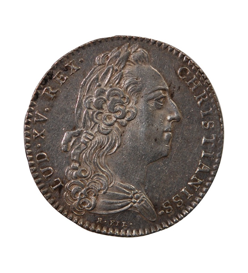 ETATS DE BRETAGNE, LOUIS XV – JETON ARGENT 1766 RENNES Daniel 116