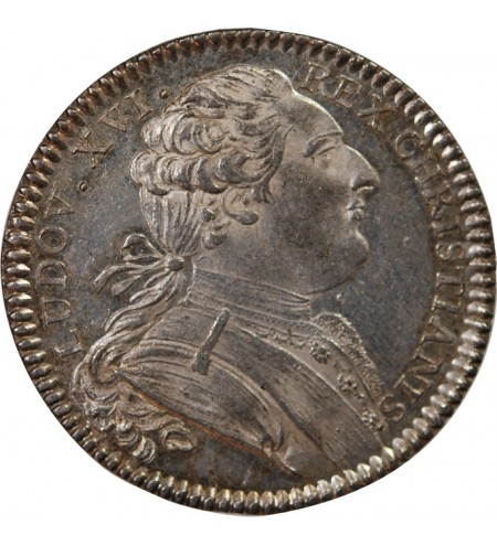 ETATS DE BRETAGNE, LOUIS XVI – JETON ARGENT 1780 RENNES Daniel 127