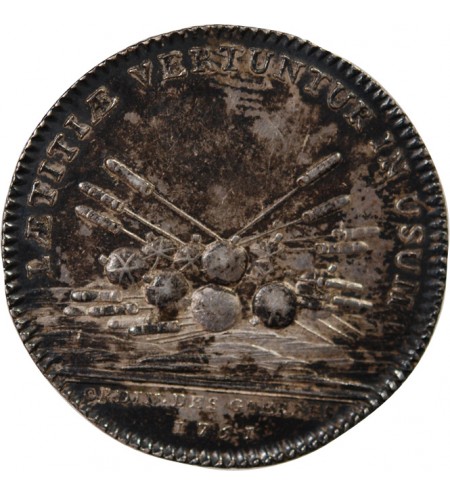 ORDINAIRE DES GUERRES, LOUIS XV - JETON ARGENT 1751