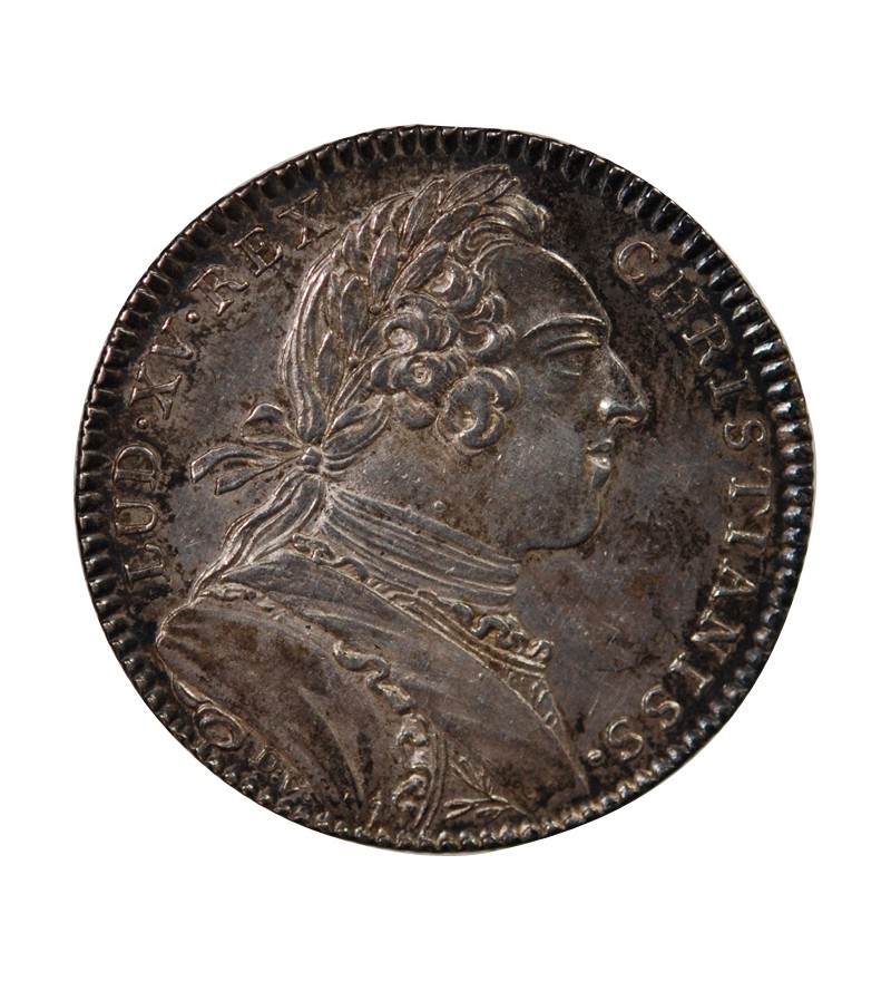 ORDINAIRE DES GUERRES, LOUIS XV - JETON ARGENT 1751