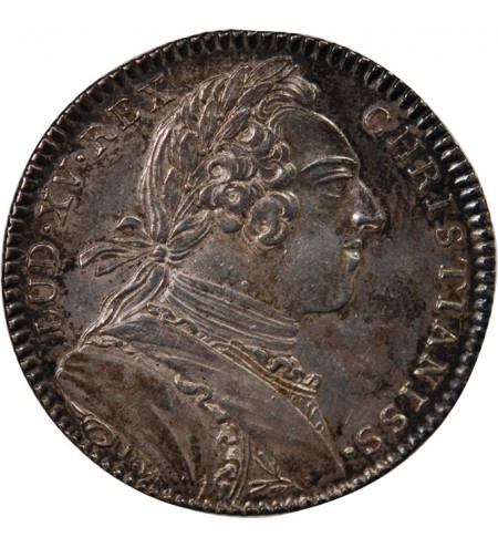 ORDINAIRE DES GUERRES, LOUIS XV - JETON ARGENT 1751