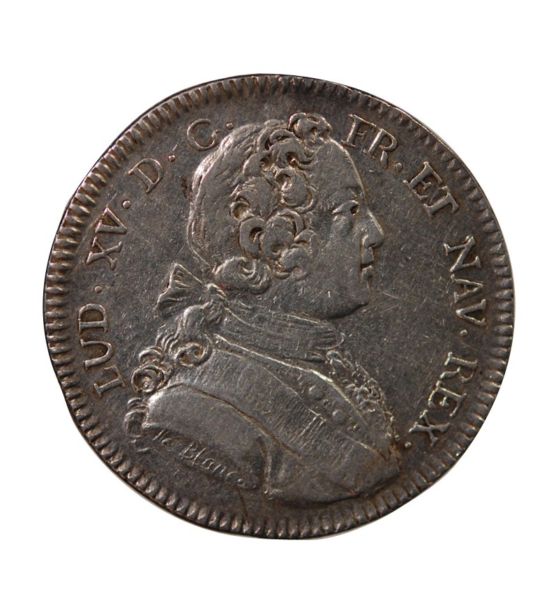 TRESOR ROYAL, LOUIS XV - JETON ARGENT 1726