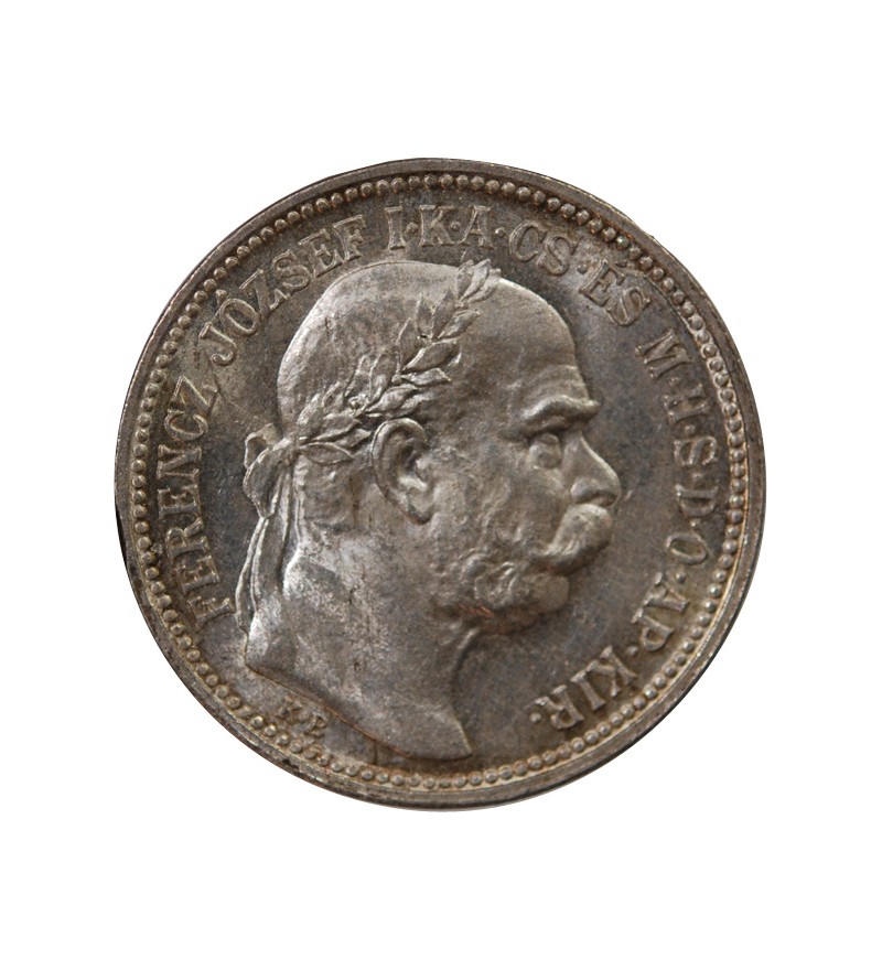 HONGRIE, FRANÇOIS-JOSEPH Ier - KORONA ARGENT 1915 KB