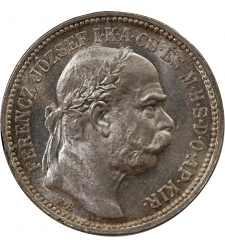 HONGRIE, FRANÇOIS-JOSEPH Ier - KORONA ARGENT 1915 KB