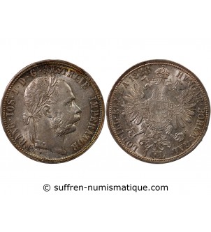 AUTRICHE, FRANÇOIS-JOSEPH Ier - FLORIN ARGENT 1888