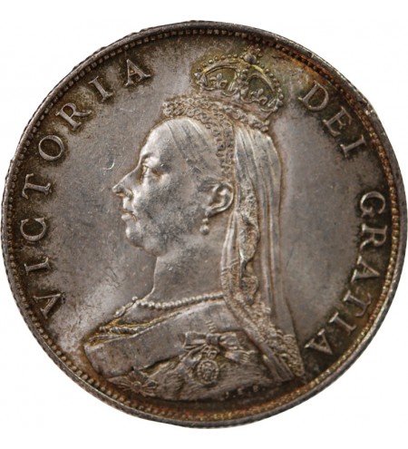 GRANDE-BRETAGNE, VICTORIA - FLORIN ARGENT 1887