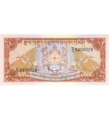 BHOUTAN - 5 NGULTRUM 1990 - P.NEUF