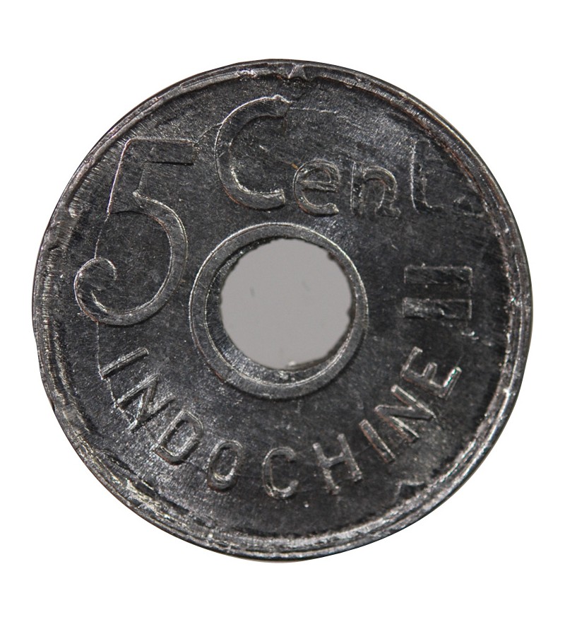 INDOCHINE FRANCAISE - 5 CENTIMES 1943