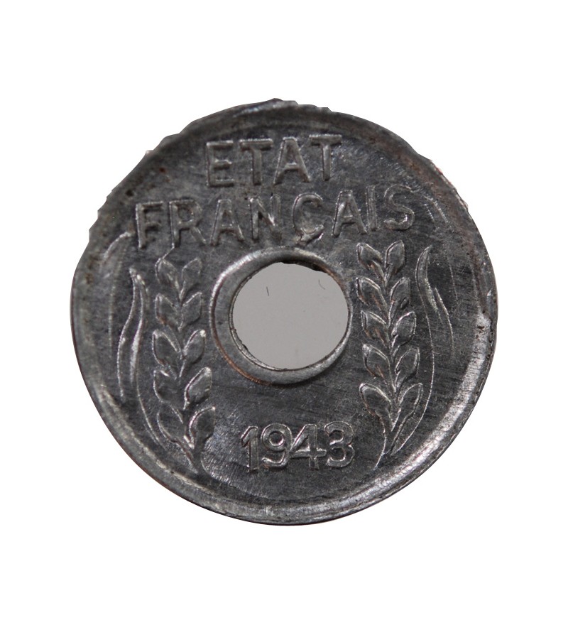 INDOCHINE FRANCAISE - 1 CENTIME 1943