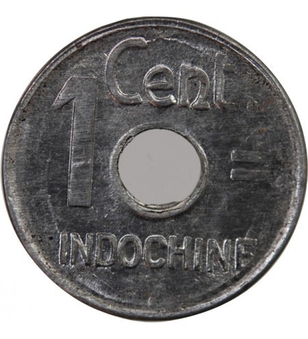 INDOCHINE FRANCAISE - 1 CENTIME 1943