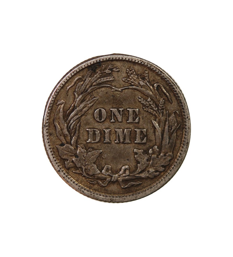 USA - 10 CENTS ARGENT "Barber Dime" 1916 PHILADELPHIE