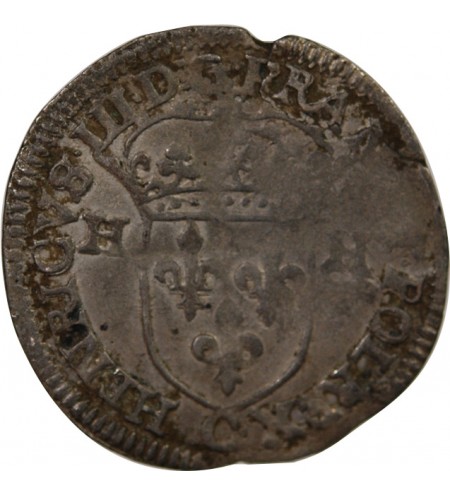 HENRI III - DOUZAIN AUX DEUX H 1588 SAINT-LÔ