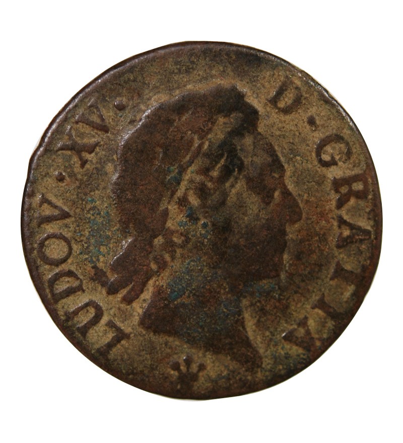 LOUIS XV﻿ - 1/2 SOL A LA VIEILLE TÊTE 1770 S REIMS