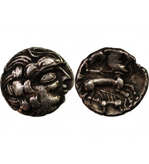 REDONS - 1/4 STATERE ARGENT Ier SIECLE AV JC - RARE 2