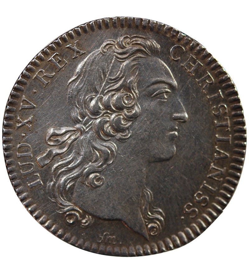 BÂTIMENTS DU ROI, LOUIS XV - JETON ARGENT émission de 1741