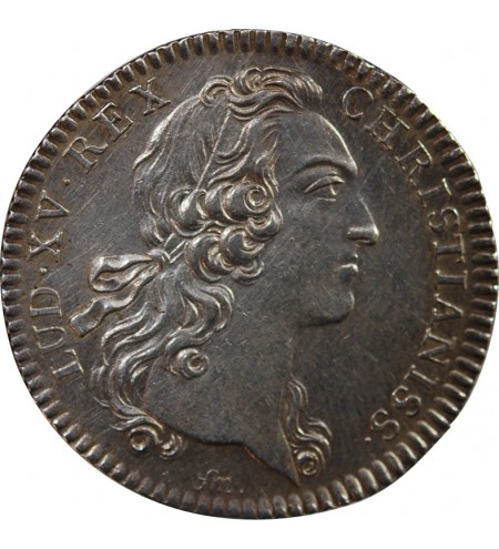 BÂTIMENTS DU ROI, LOUIS XV - JETON ARGENT émission de 1741