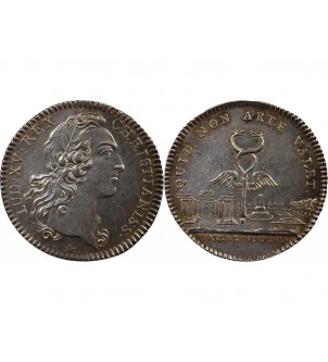 BÂTIMENTS DU ROI, LOUIS XV - JETON ARGENT émission de 1741 2