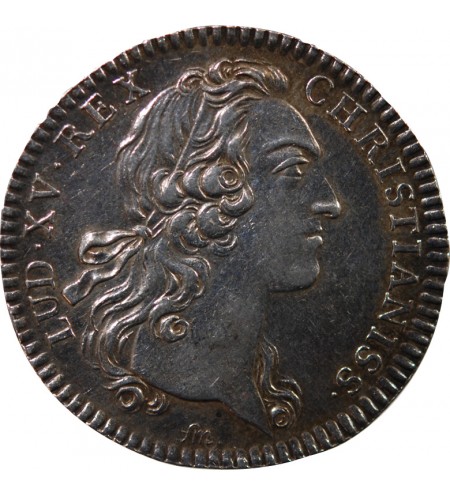 BÂTIMENTS DU ROI, LOUIS XV - JETON ARGENT émission de 1741