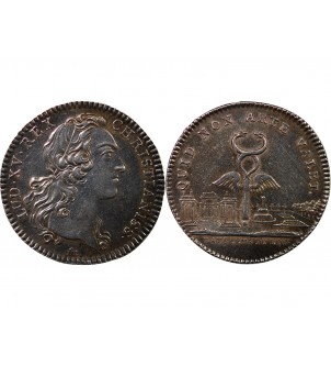 BÂTIMENTS DU ROI, LOUIS XV - JETON ARGENT émission de 1741 2