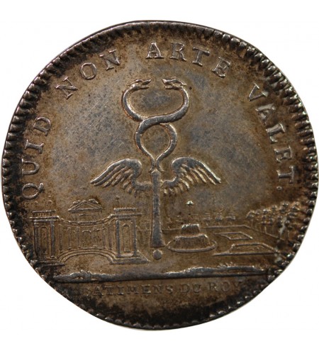 BÂTIMENTS DU ROI, LOUIS XV - JETON ARGENT émission de 1741