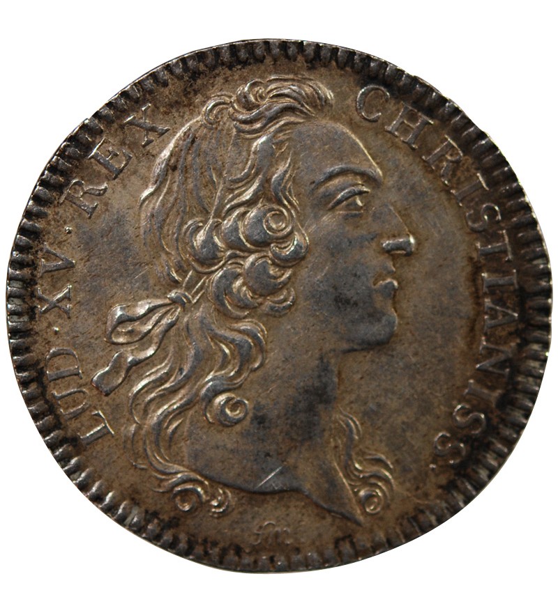 BÂTIMENTS DU ROI, LOUIS XV - JETON ARGENT émission de 1741
