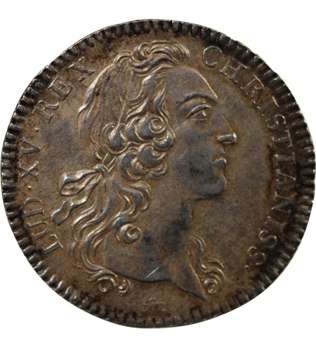 BÂTIMENTS DU ROI, LOUIS XV - JETON ARGENT émission de 1741