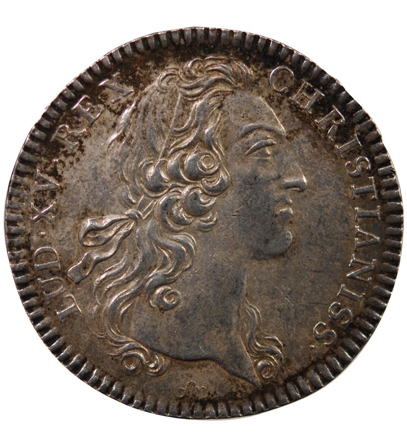 BÂTIMENTS DU ROI, LOUIS XV - JETON ARGENT émission de 1741