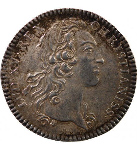 BÂTIMENTS DU ROI, LOUIS XV - JETON ARGENT émission de 1741