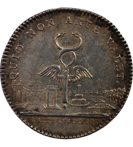 BÂTIMENTS DU ROI, LOUIS XV - JETON ARGENT émission de 1741