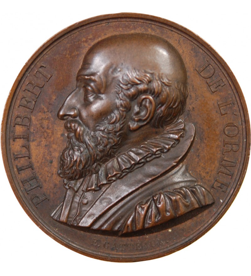 PHILIBERT DE L'ORME - MEDAILLE BRONZE 1819