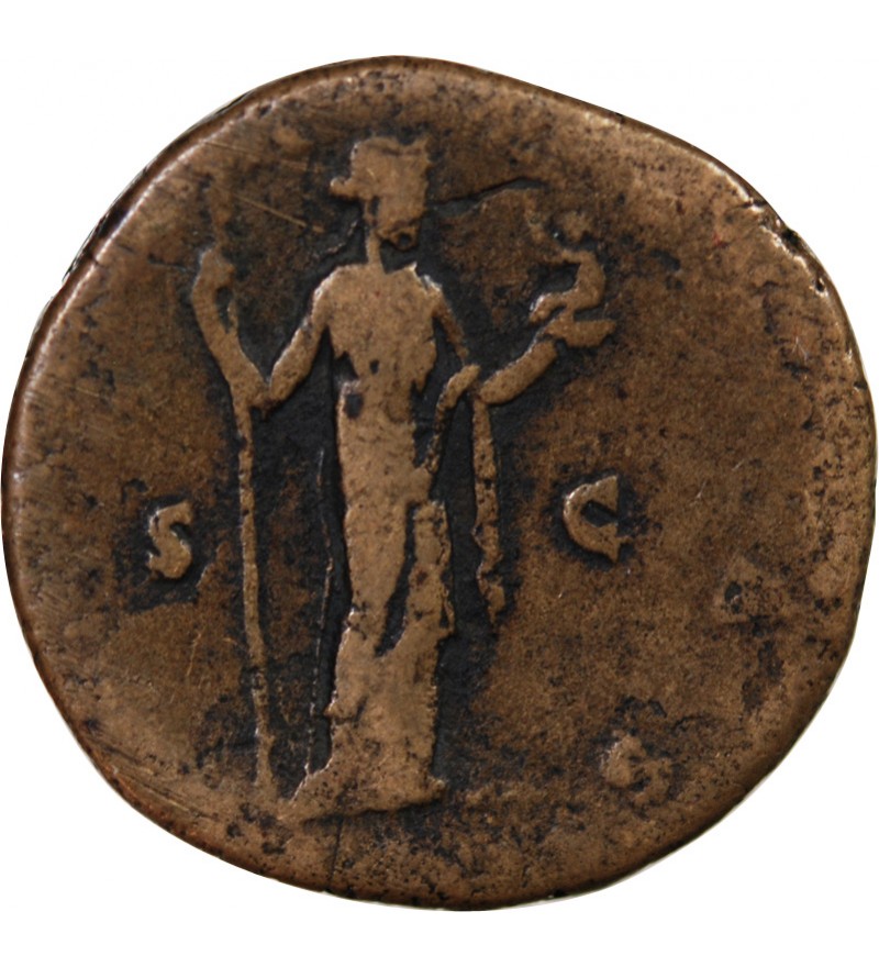 FAUSTINE JEUNE - SESTERCE 156 / 161 ROME