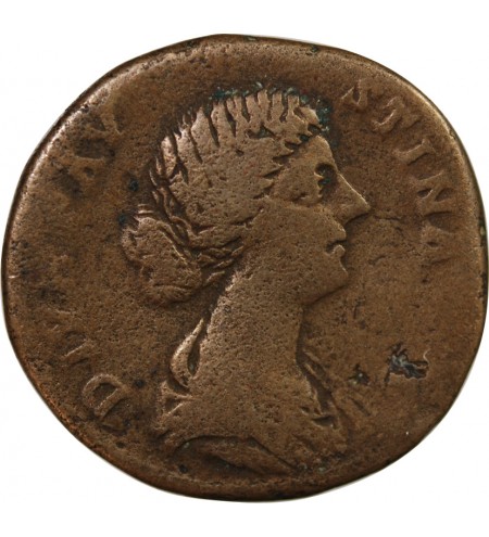 FAUSTINE JEUNE - SESTERCE 176 ROME