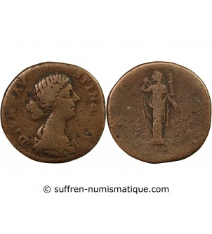 FAUSTINE JEUNE - SESTERCE 176 ROME