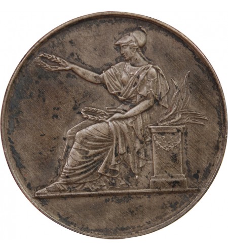 ECOLE DES BEAUX-ARTS DE NANTES - MEDAILLE ARGENT attribuée en 1907