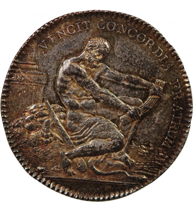 ECHEVINS & MAIRE DE NANTES - ECHEVINS & MAIRE DE NANTES - JETON ARGENT A L'HERCULE R2