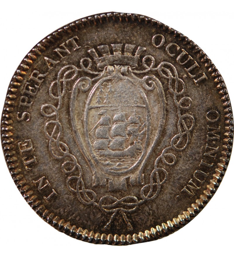 ECHEVINS & MAIRE DE NANTES - ECHEVINS & MAIRE DE NANTES - JETON ARGENT A L'HERCULE R2