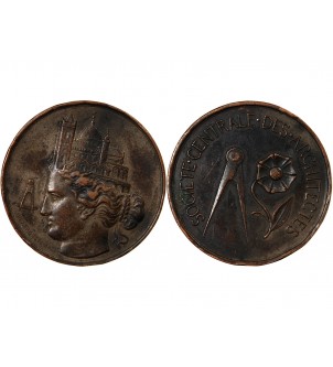 SOCIETE CENTRALE DES ARCHITECTES - JETON CUIVRE 2