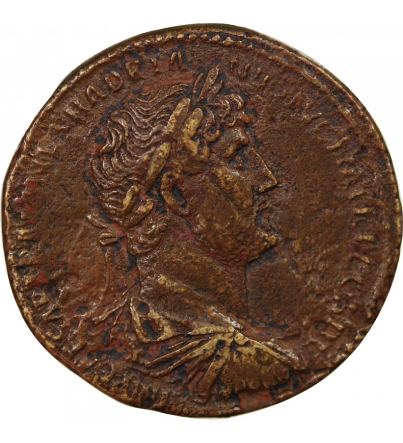 HADRIEN - SESTERCE 123 ROME