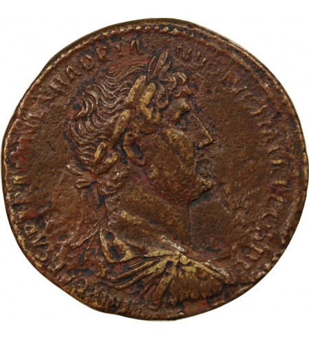 HADRIEN - SESTERCE 123 ROME